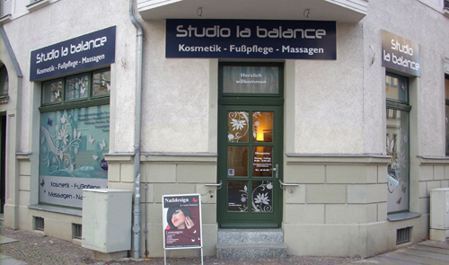 Schaufenster Studio la balance